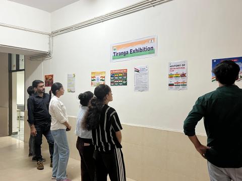 Lighting VC Secreteriate & Student Facilty centre Srinagar Campus .